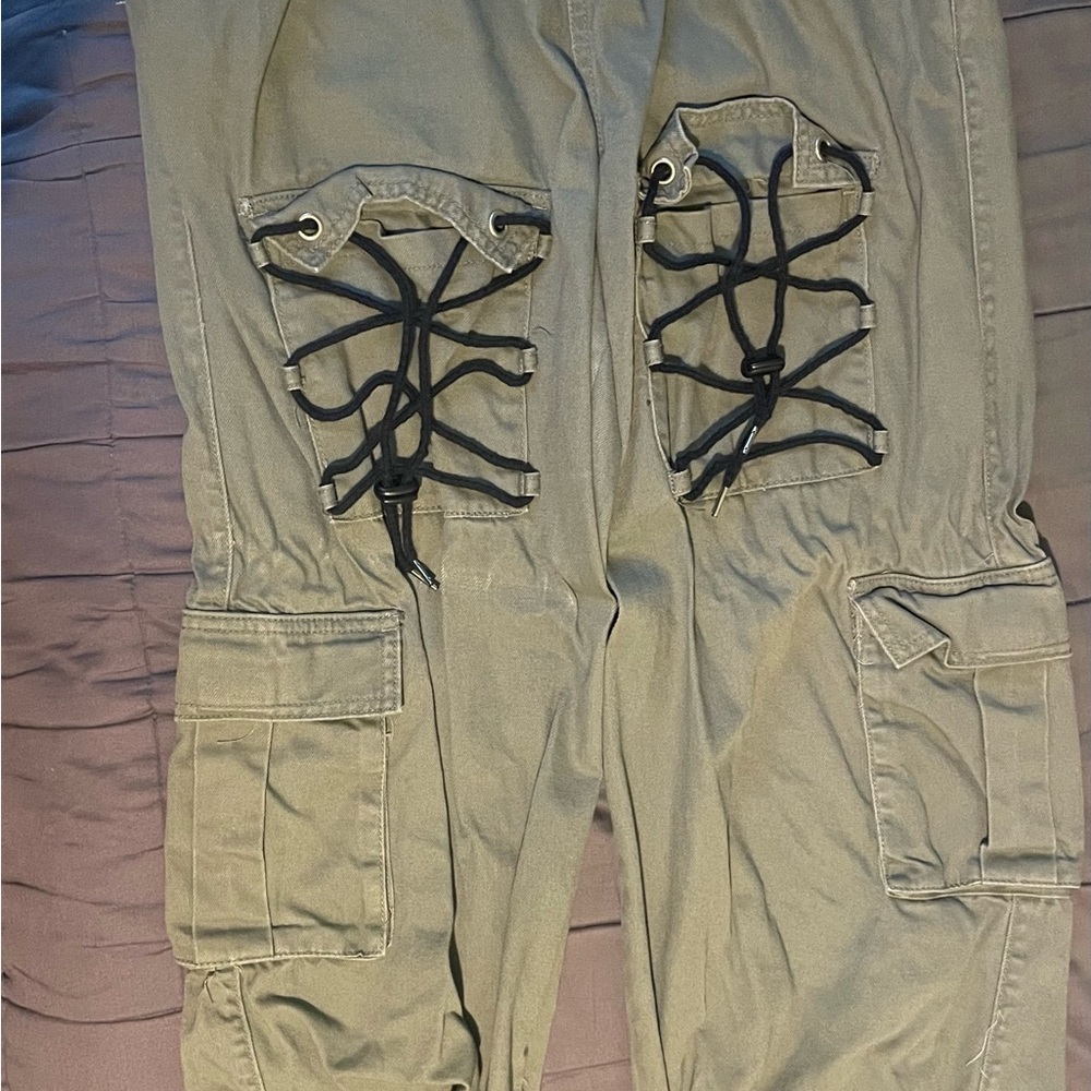 Forever 21 Premium Sage Green Pants